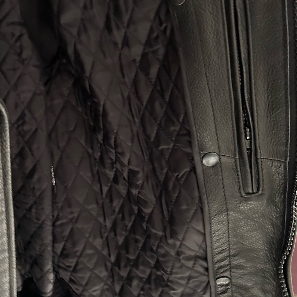 Guinness x First Racing leather motorcycle jacket with Thinsulate lining NEW - Picture 7 of 10